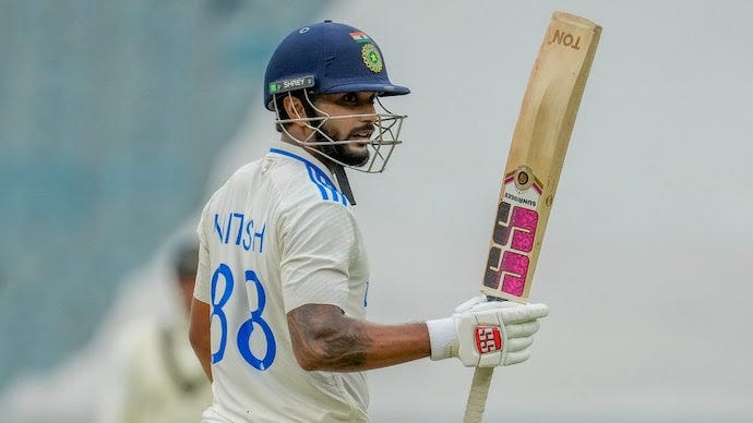 Nitish Reddy Maiden Test Century Shines Bright