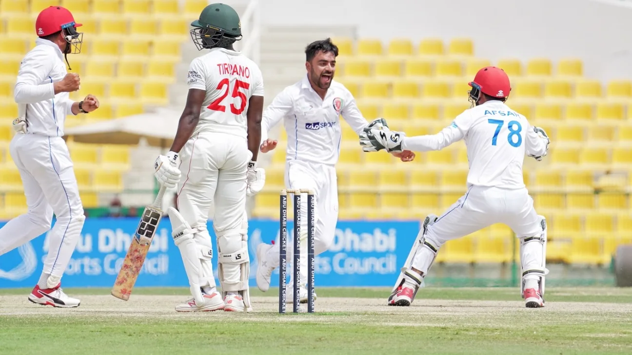 Zimbabwe vs Afghanistan: Afghanistan Wins Test Match