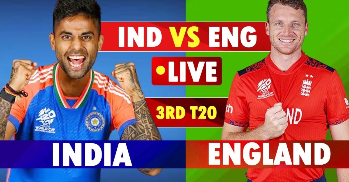 India vs England- 3rd T20I