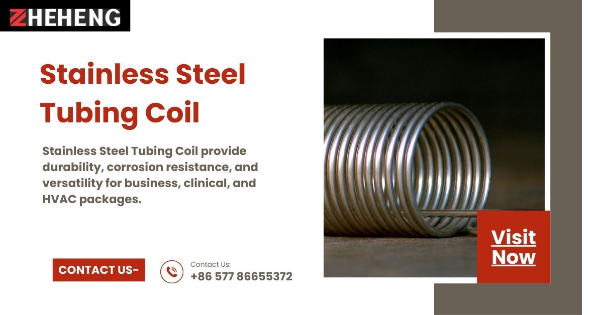 Stainless Steel Tubing Coil For Heat Exchangers & More